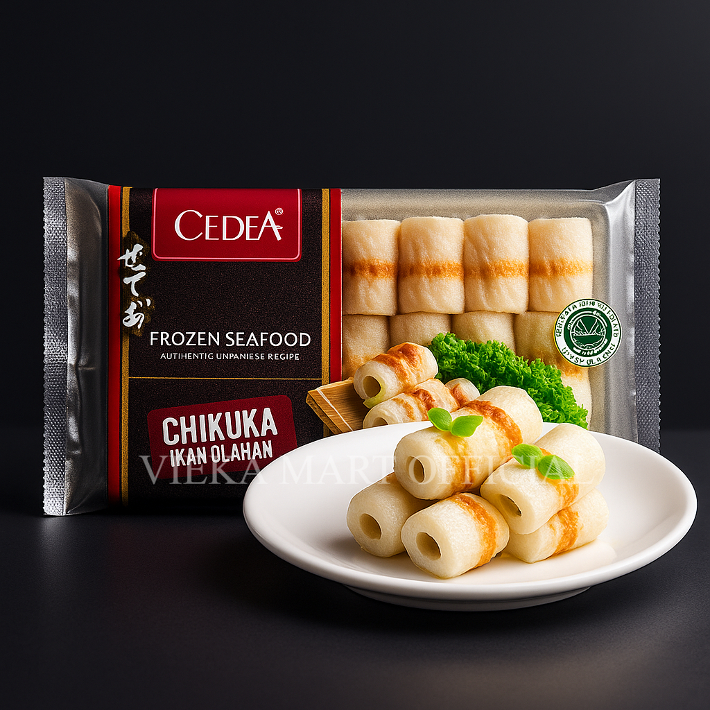 

CEDEA Chikuwa 250g - Ikan Olahan Frozen Enak Halal untuk Sup & Shabu-shabu Jual Chikuwa CEDEA 250gr - Olahan Ikan Beku Praktis, Topping Kuah Favorit Keluarga CEDEA Chikuwa Frozen 250gr - Fish Roll Olahan Ikan Premium, Praktis & Lezat