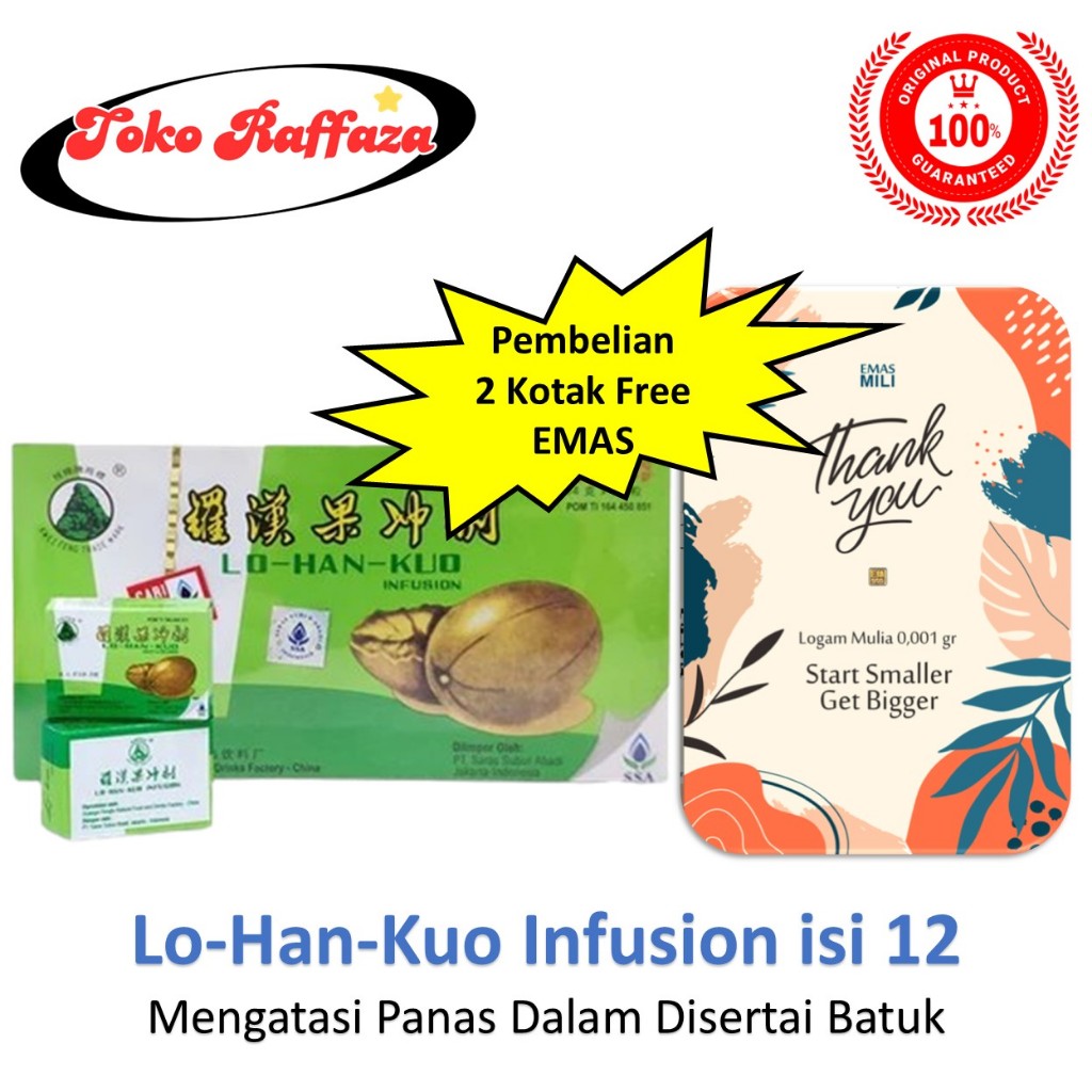 

Lo Han Kuo Infusion Herbal Pereda Panas Dalam SSA