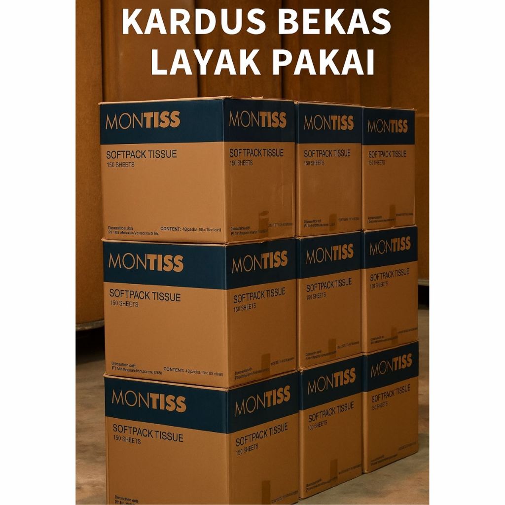 

KARDUS BEKAS TISU NICE MONTISS UNTUK PACKING PINDAHAN KONDISI BAGUS TEBAL KUAT