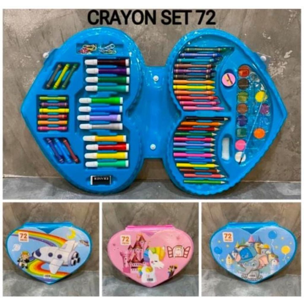 

Crayon Set Love 72 Pcs