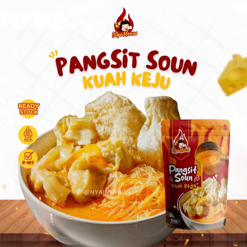 

Nyai Mercon - Pangsit Soun Kuah Keju