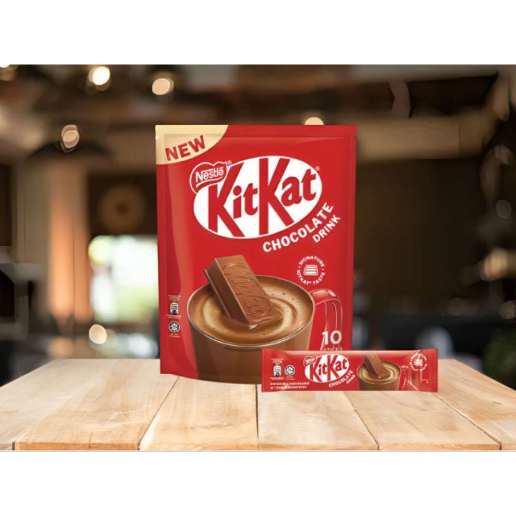

KITKAT Hot Chocolate Drink Malaysia (10 sachet)