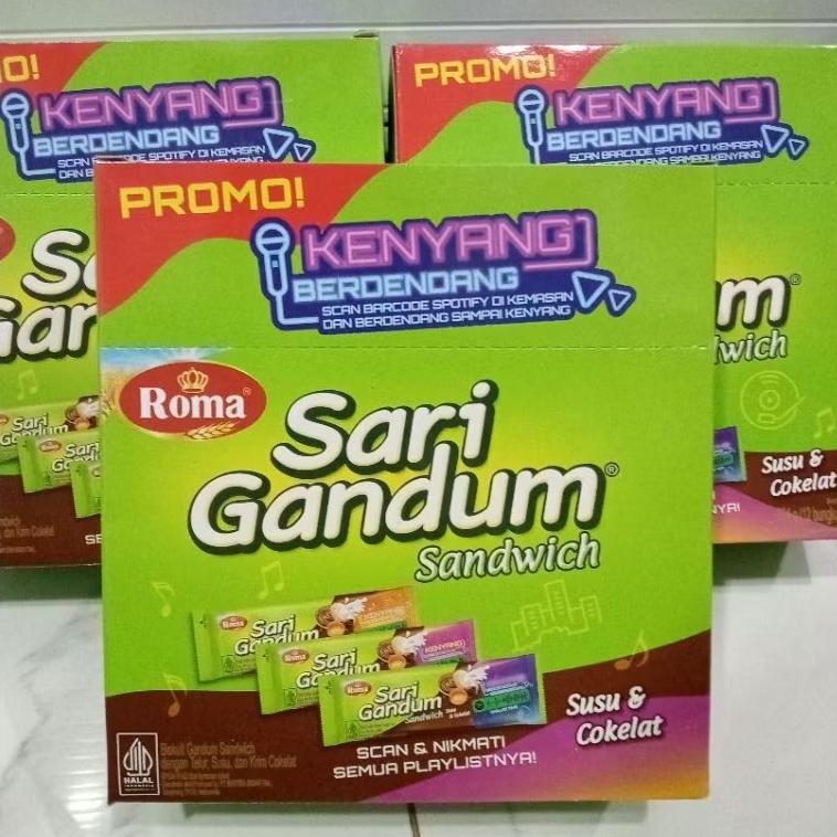 

ROMA sari gandum ( isi 12 pcs )