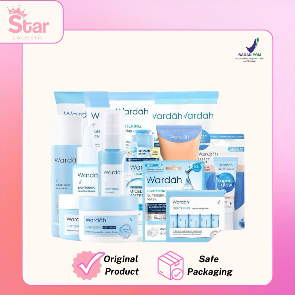 WARDAH Lightening Series- Wardah Lightening Toner - Wardah Lightening day Series