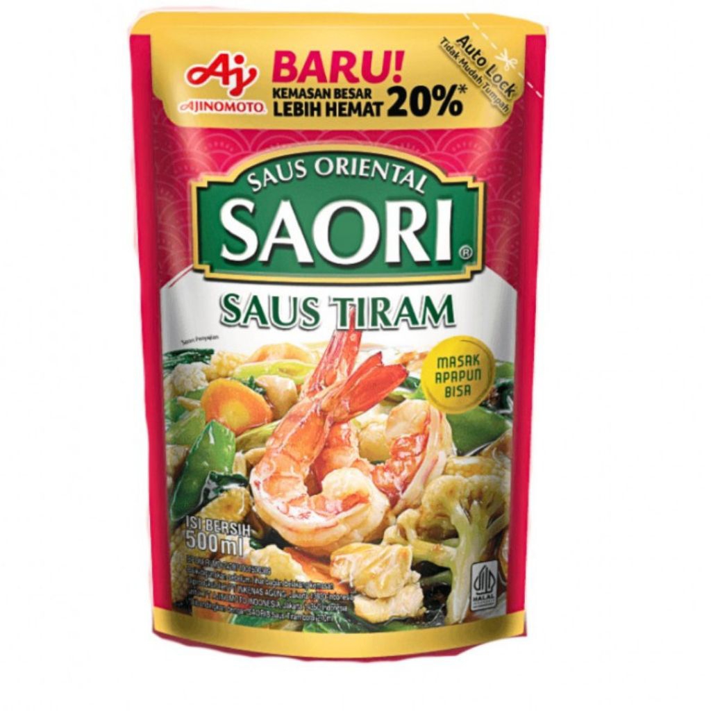 

Saori saus tiram pouch 500 ml
