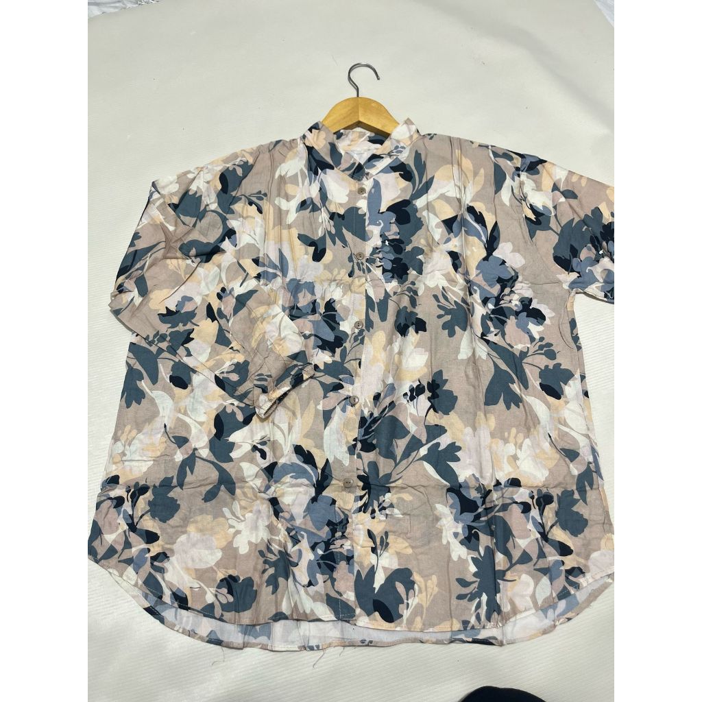 RAYSHA Blouse Atasan Balon Shanghai Rayon Diamond Premium |  Blouse Oversize Motif