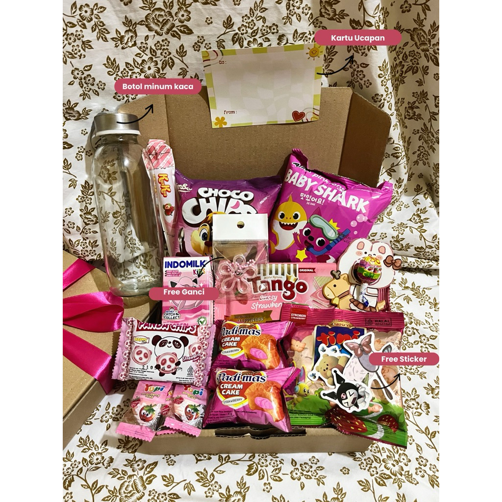 

Gift Box Snack Box Hampers Wisuda Kado Ulang Tahun Bliss Box by Gimme GIft Love