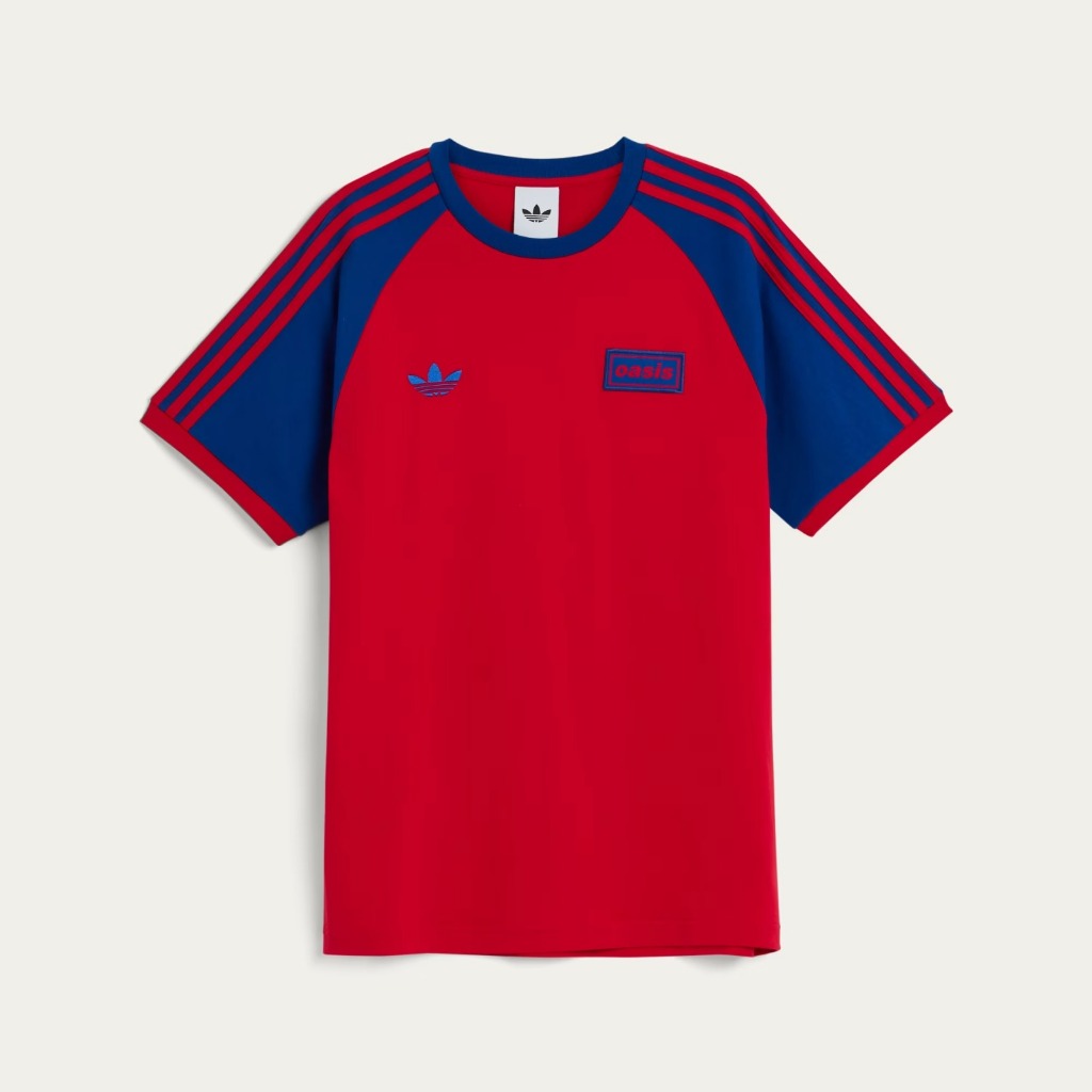 Adidas Originals x Oasis  T-Shirt Better Scarlet BNIB Original Resmi KK9124