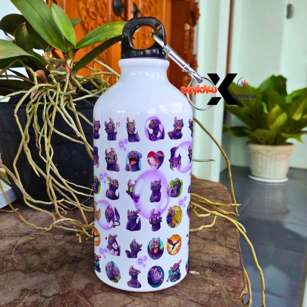 How to train your dragon tumbler merchandise gift box botol air  minum