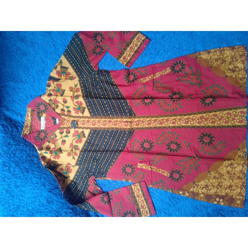 [PRELOVED] kemeja atasan batik wanita dewi kencana dan benang raja