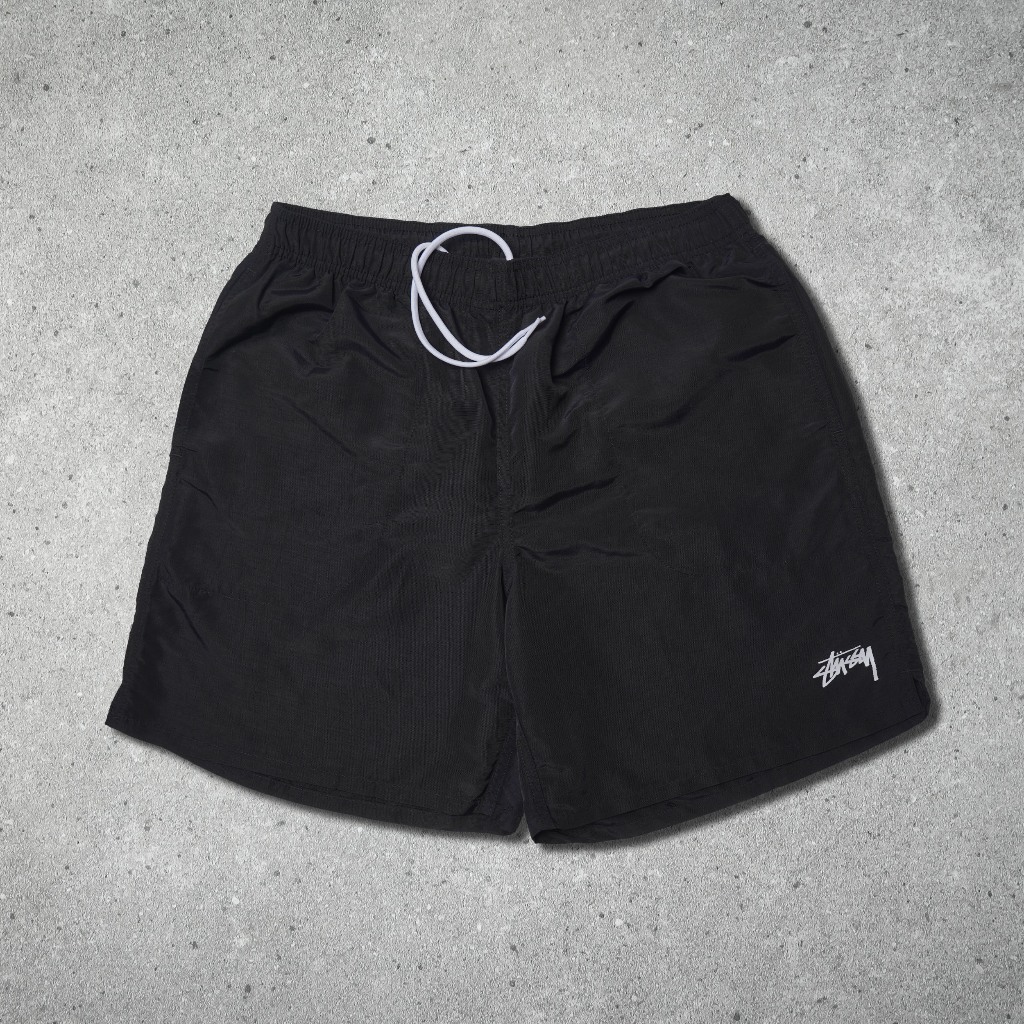 Celana Stussy Stock Water Short Pants - Black