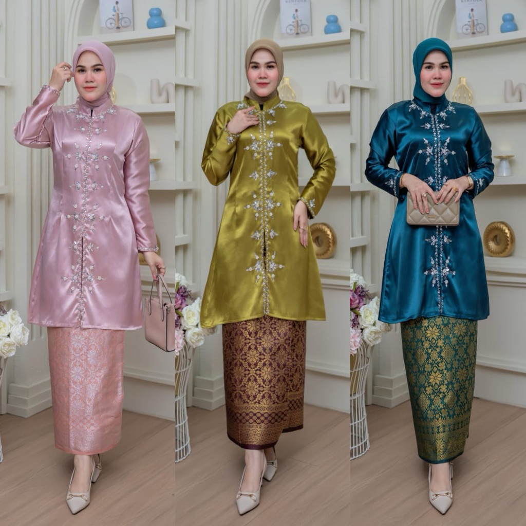 TUNIK MELAYU TETA/TUNIK BRIDAL/TUNIK PAYET/TUNIK PESTA/BAJU KURUNG/BAJU PESTA/TUNIK BUSUI/KEBAYA MOD