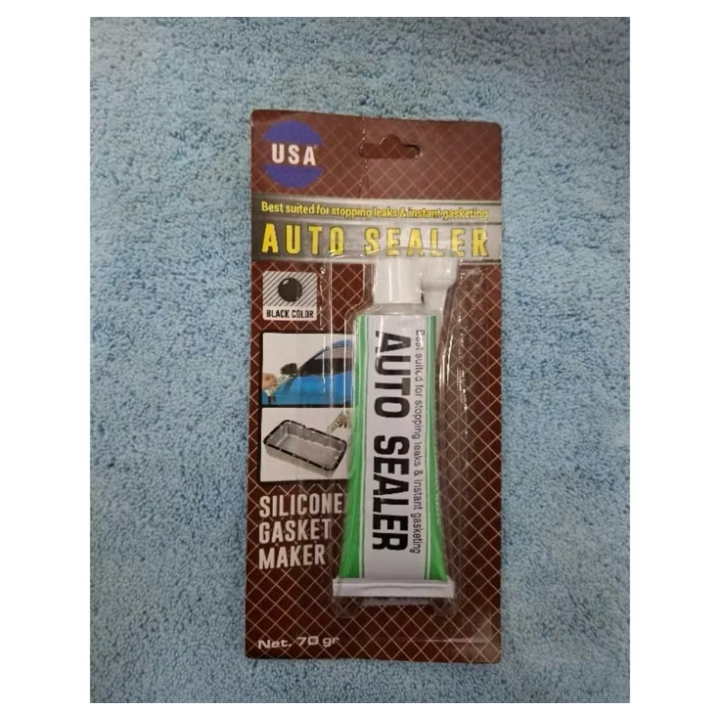 

LEM SILIKON / SILICONE TUBE HITAM AUTO SEALER USA 70 gr ( harga per biji )
