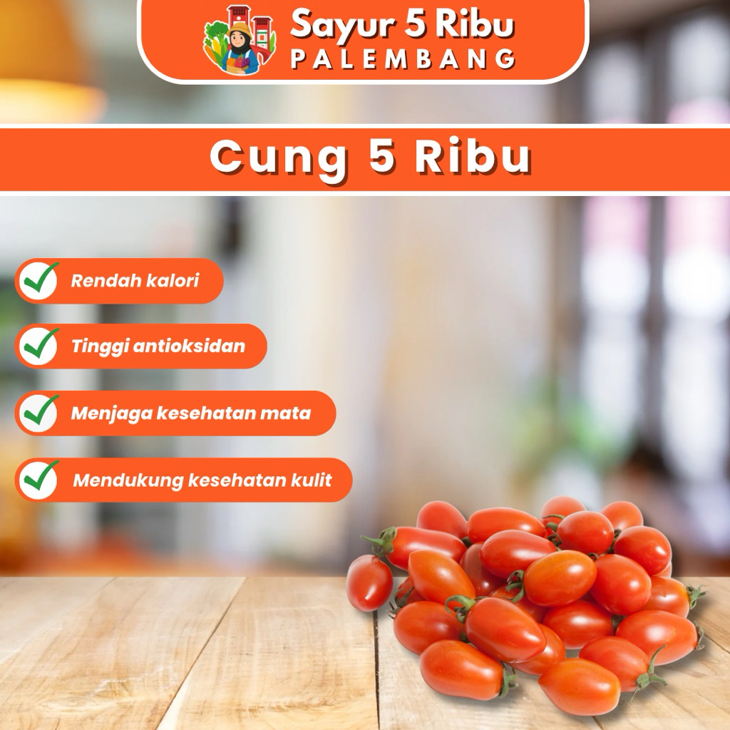 

Cung Tomat Cherry - Sayur 5 Ribu Palembang