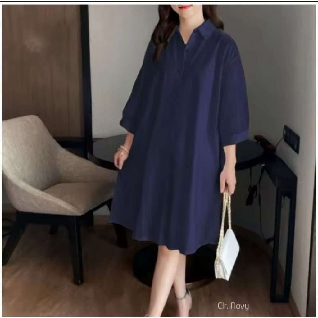 tunik kemeja kiran terbaru/baju atasan model k kinian 2025