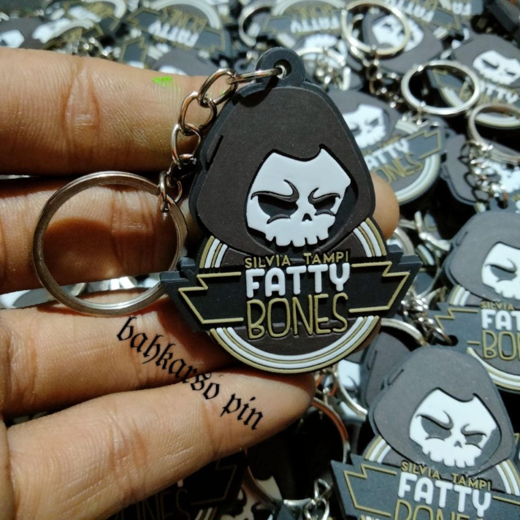 gantungan kunci karet custom