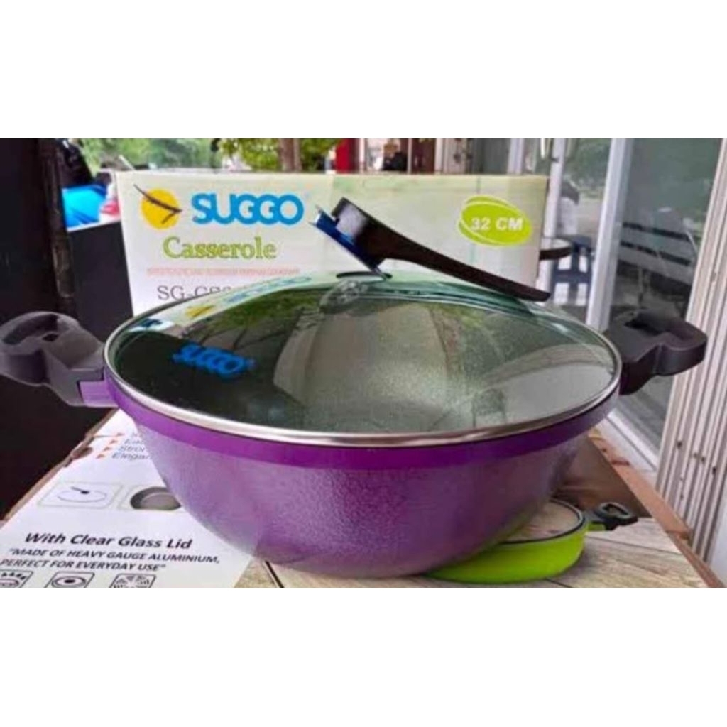 Peralatan masak pot / casserole 32 cm Suggo