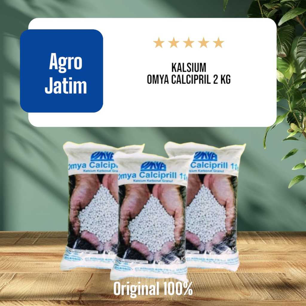 Kalsium Omya Calciprill 110 - 2 KG Kemasan Pabrik