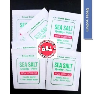 NACL  | Garam Cuci Hidung | Nacl Serbuk | Obat Sinusitis | Garam Medis, Harga 1pc