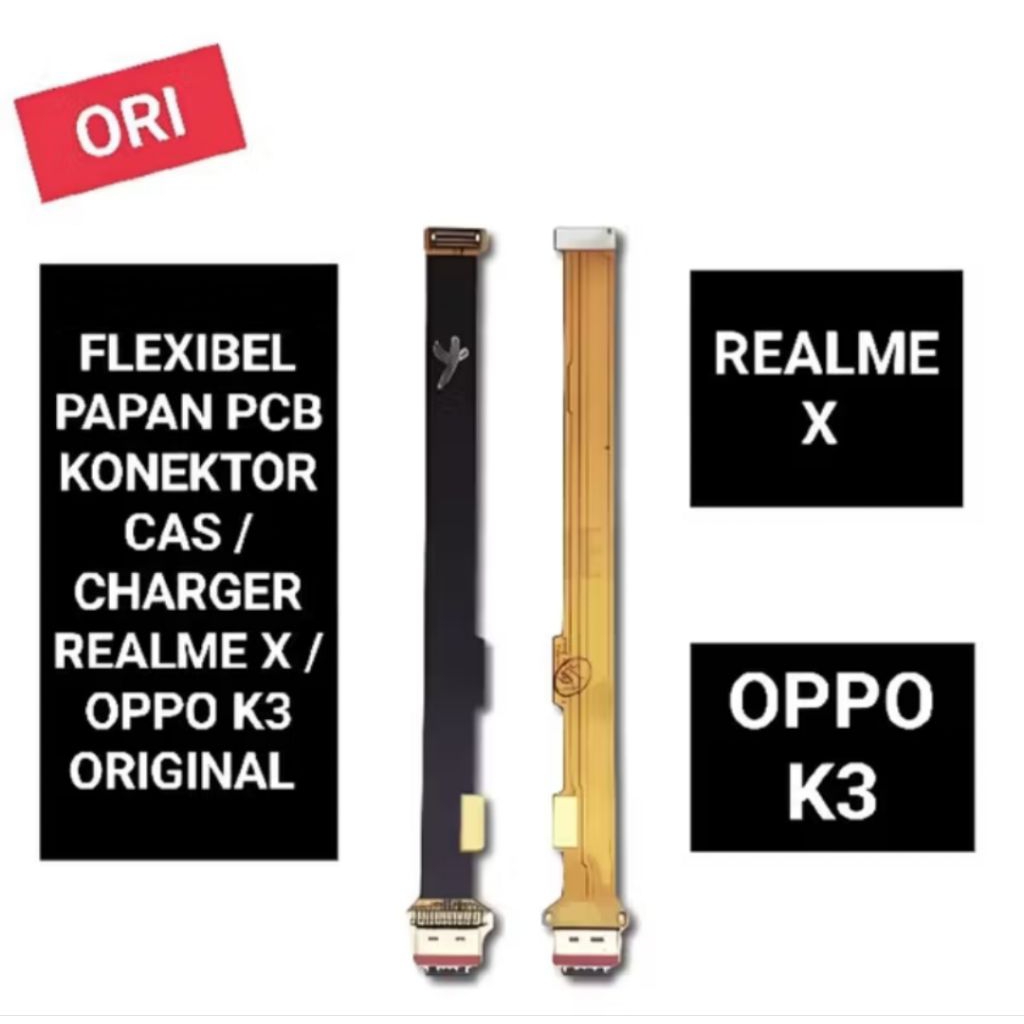 konektor cas flexible cas realme X / oppo K3 original board cas pengganti