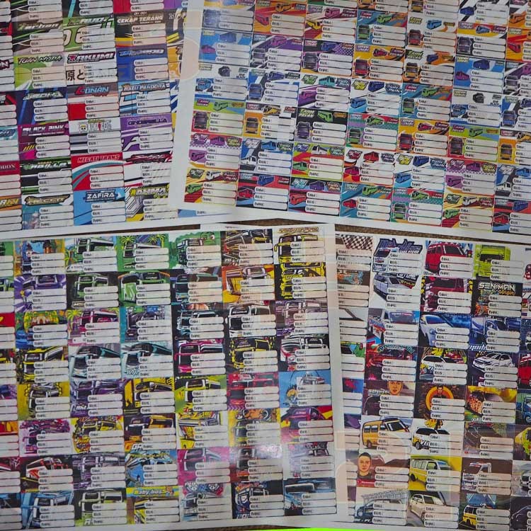 

Stiker Label buku Mata Pelajaran Tema Bus Basuri TCI Livery Miniatur Telolet (BELUM DIPOTONG SATUAN)