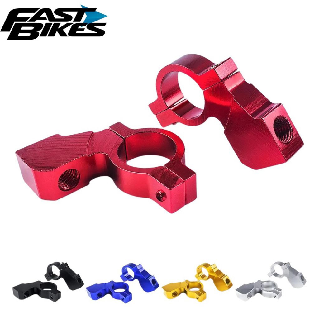 Promo Harga 2Pcs Sepasang Breket Spion Bracket Dudukan Spion Kiri Kanan Cnc Universal Drat 14 Honda 