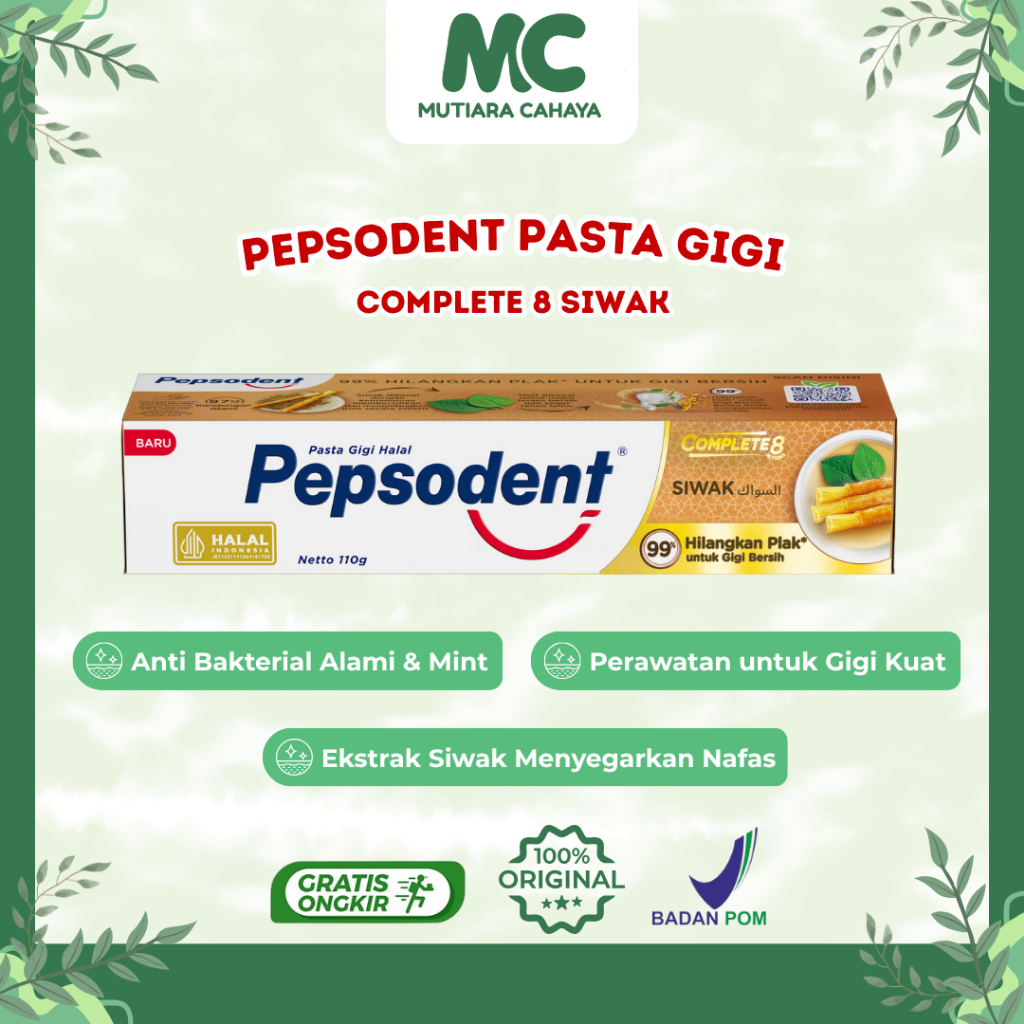 MC Official - Pepsodent Pasta Gigi Siwak | Pepsodent Siwak - Pepsodent Varian Complete 8 Siwak