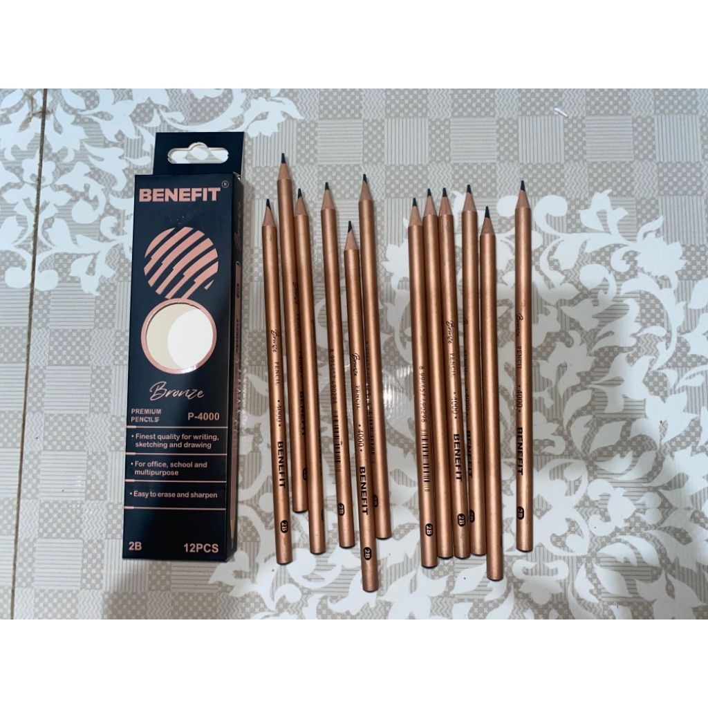 

1 pcs pencil 2B Bronze P-4000 BENEFIT