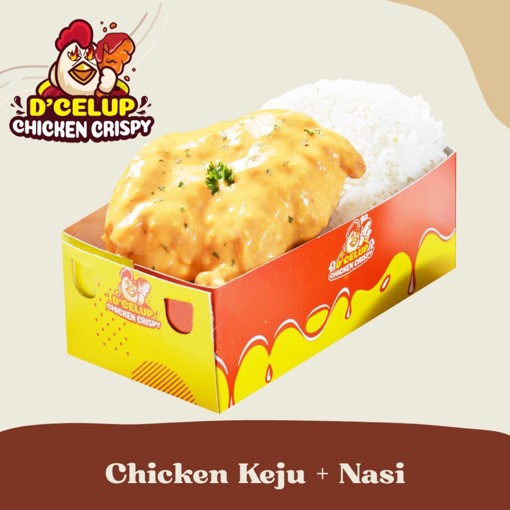 

Chicken Saus keju + Nasi