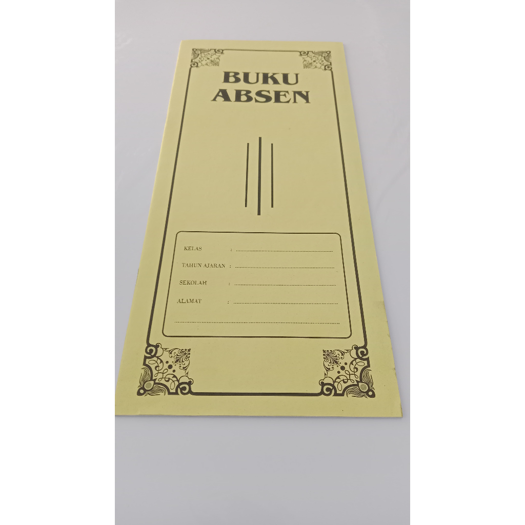 

Buku Absen Kelas Tahun Anak