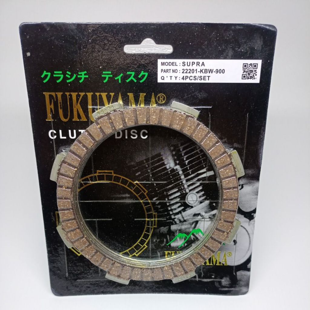 PLAT KOPLING SUPRA GRAND (22201-KBW-900) ORIGINAL FUKUYAMA