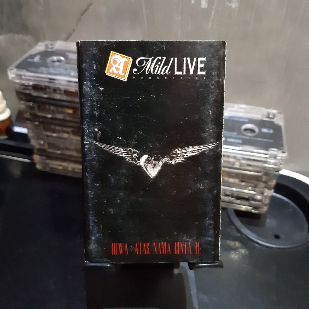 Kaset Pita Dewa Dewa19  Dewa 19 Atas Nama Cinta 2 II Live