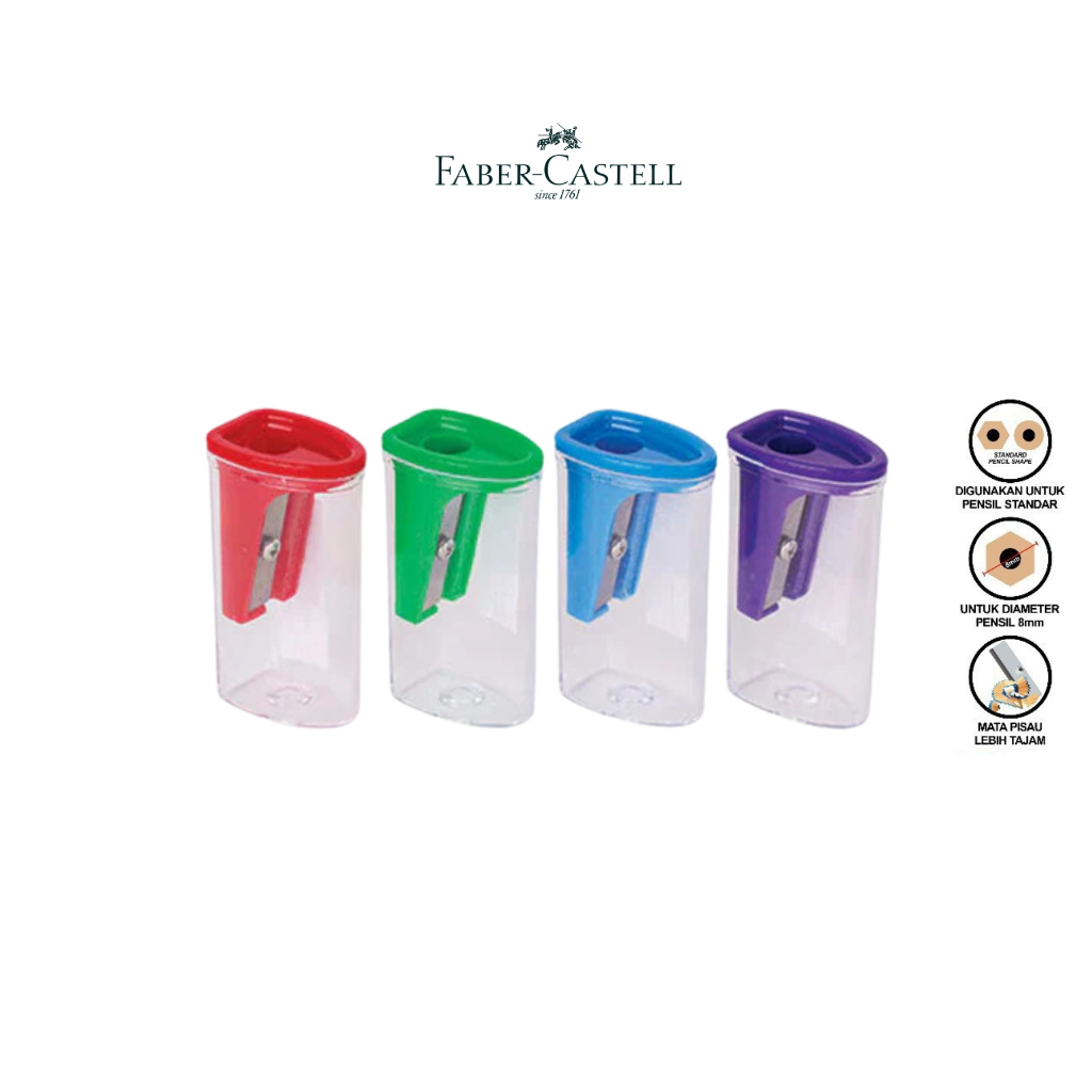 

Rautan Pensil / Serutan Pensil Faber Castell 125LV / Pencil Sharpener