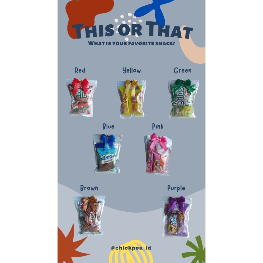 

Mini Snack Gift | Hamper Snack | Snack Pack | Souvenir | Gift Snack Ulang Tahun