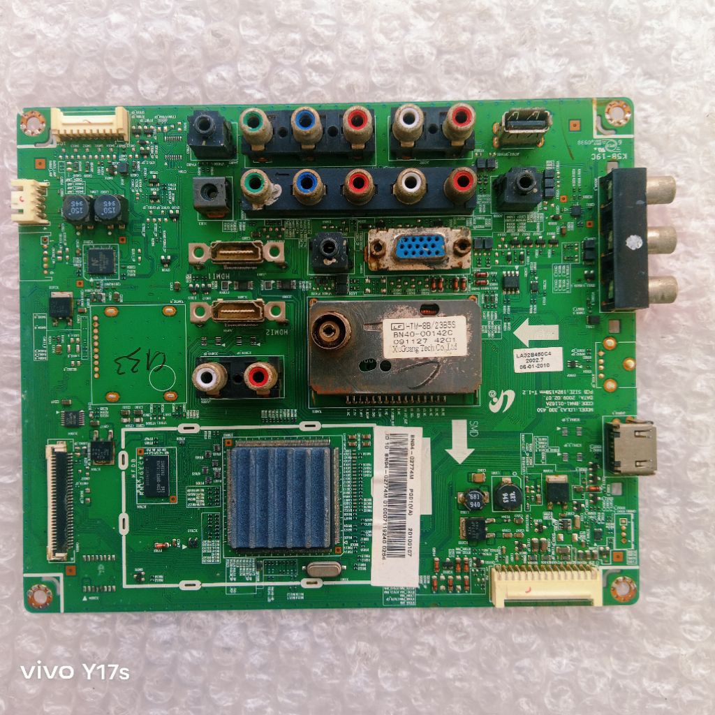 MB MOBO MAINBOARD MESIN TV SAMSUNG LA32B450C4 LA32B450C4XXD NORMAL TESTED