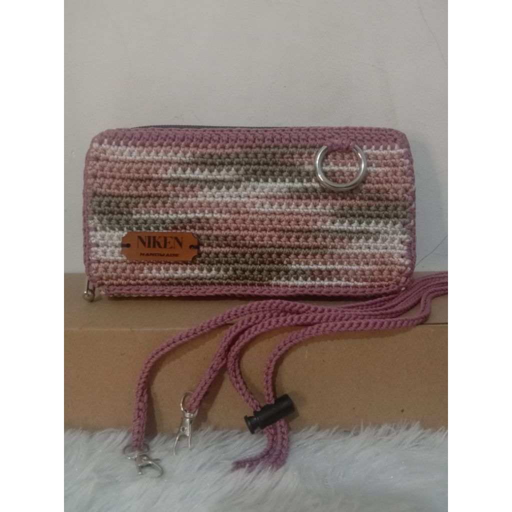 tas slempang wanita / tas hp handmade / dompet