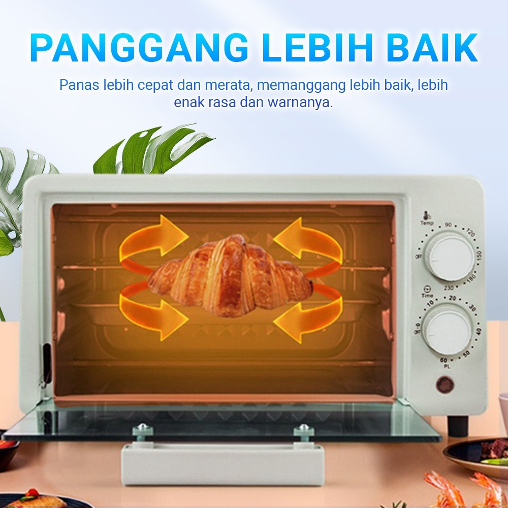 PROMO OVEN LISTRIK 12 L LOW WATT BERGARANSI