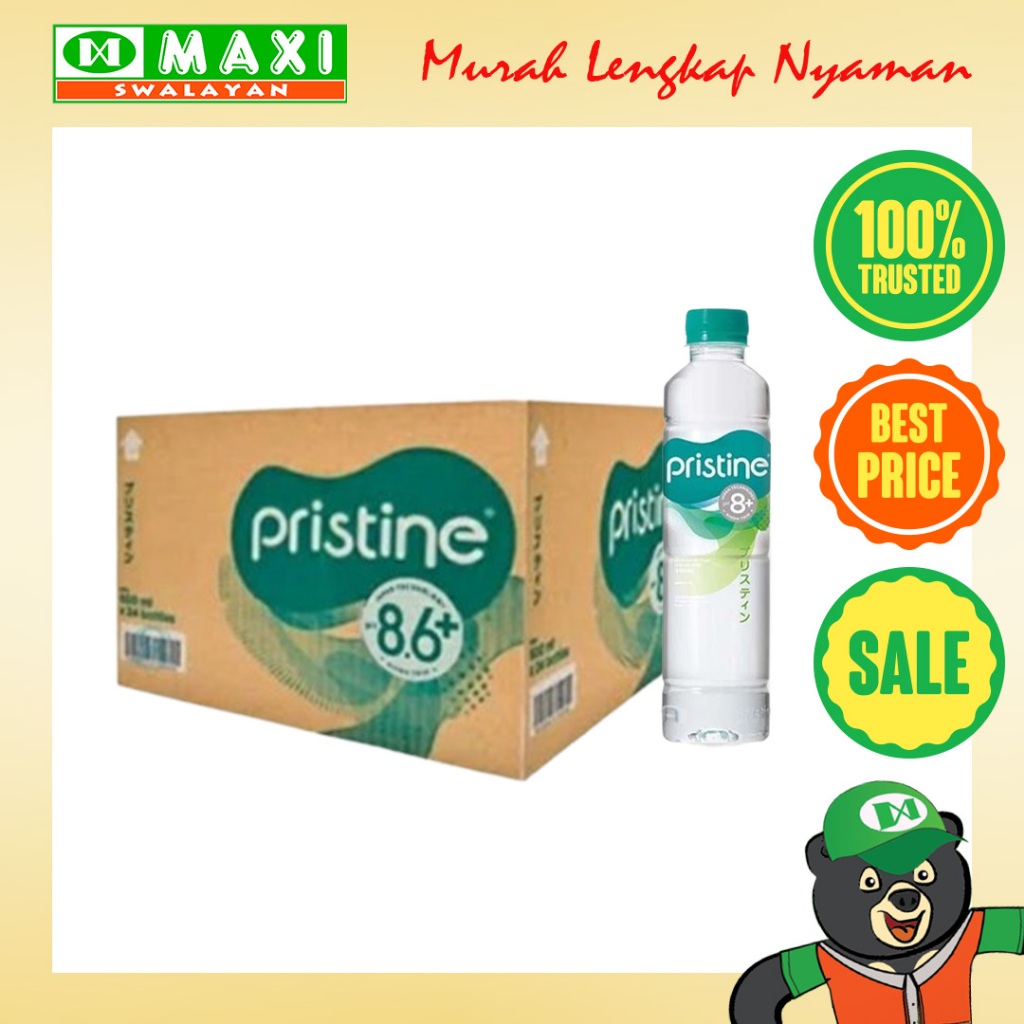 

Pristine 400ml isi 24pcs.