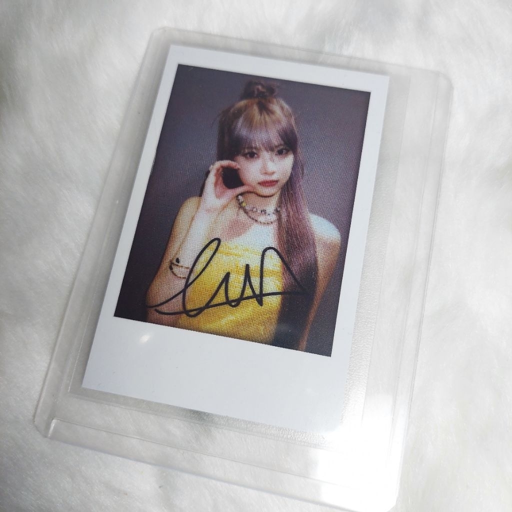 [SALE] OFFICIAL LE SSERAFIM Eunchae Soundwave R2 Easy Printed Signed Polaroid PC