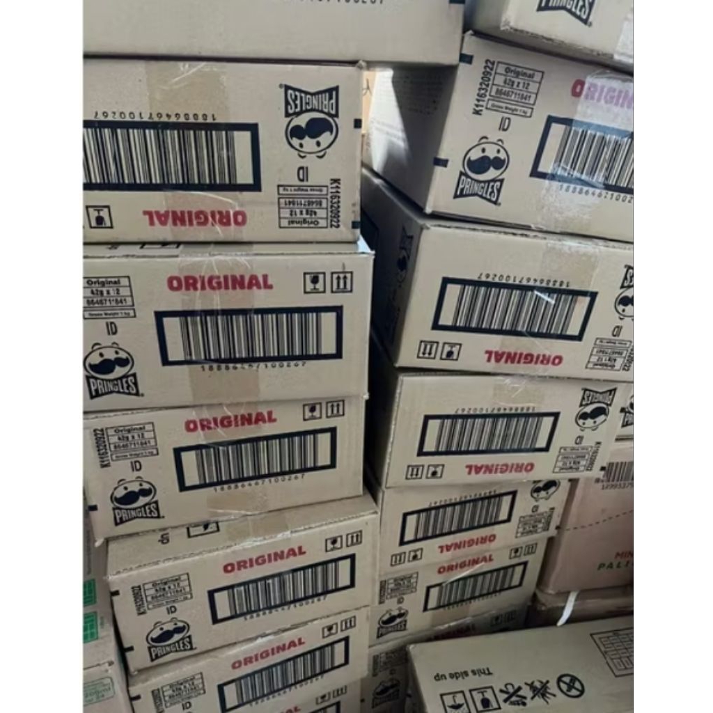 

Pringles Original 50gr 1 dus isi 12 pcs @50gr