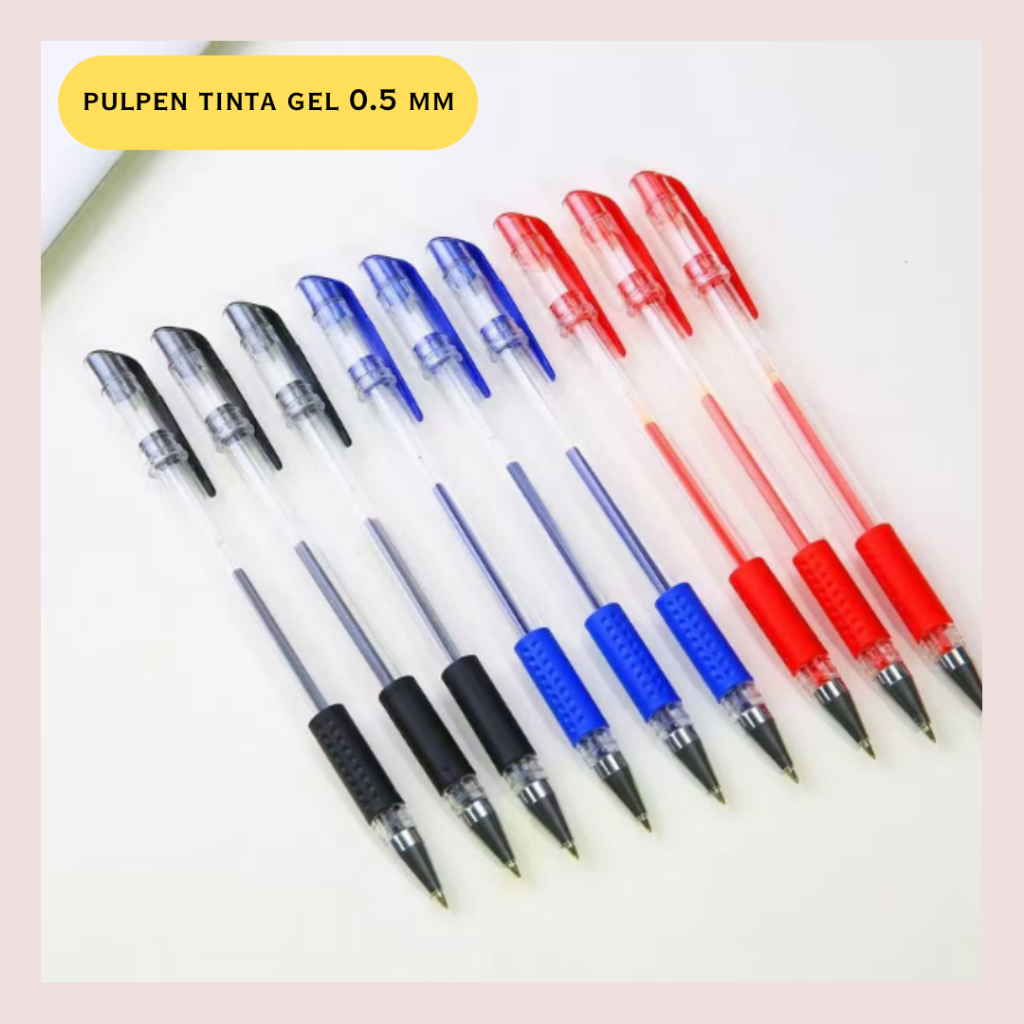 

Ballpoint Gel Pulpen Gel Pena Gel Bolpen Gel Bolpoin Gel Jel Murah Souvenir Pernikahan Warna Warni 0,5 MM