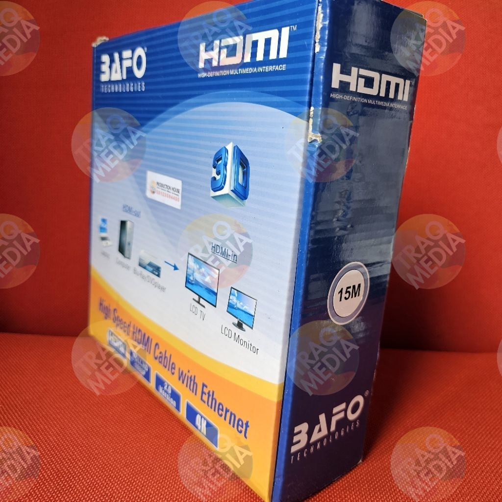 Kabel Hdmi 15 Meter Bafo / BAFO Cable HDMI
15M