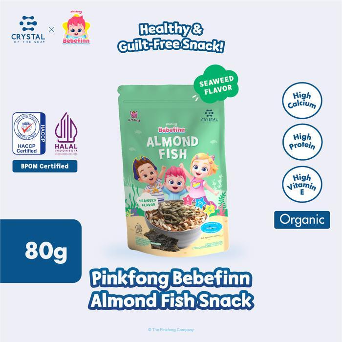 

Crystal Of The Sea Almond Fish (Seaweed) 80gr - Ikan Teri