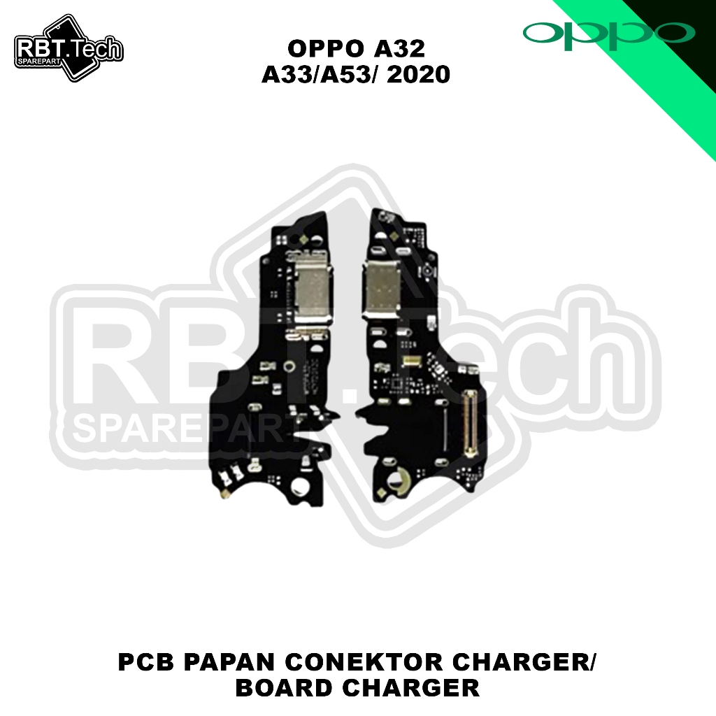 PCB Charger OPPO A32 / A33 / A53 2020 4G - Flexible Cas HP - Sparepart Modul Cas HP