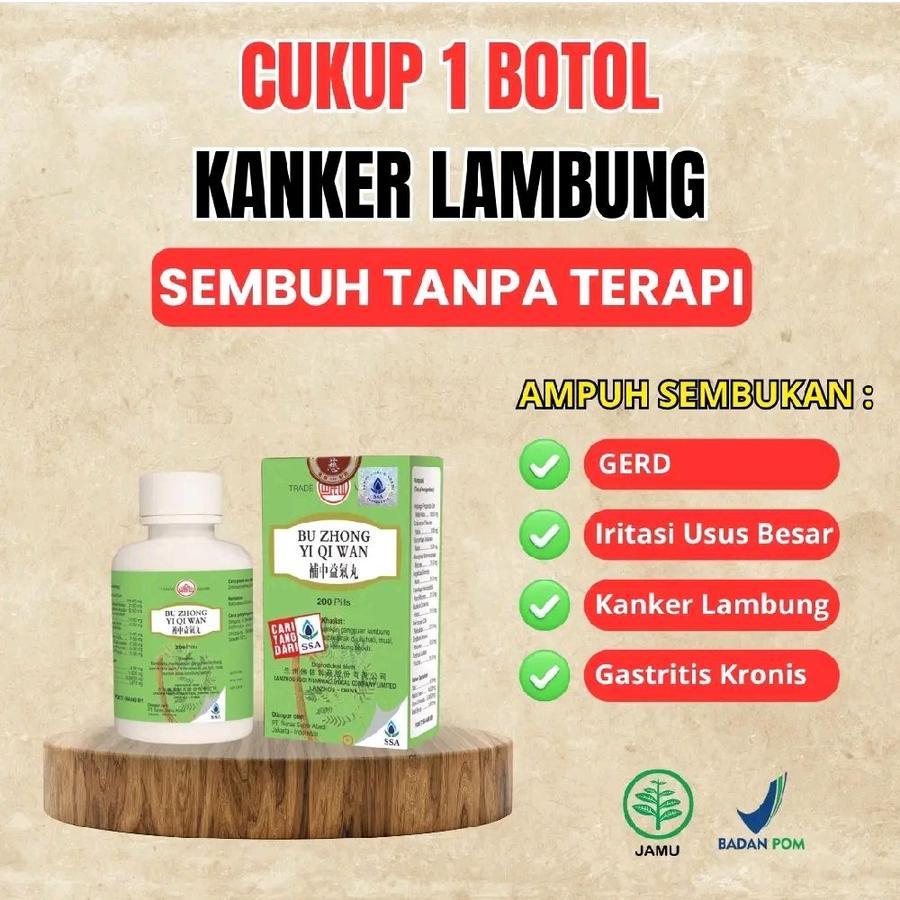 PILL HERBAL MAAG CINA Bu Zhong Yi Qi Wan ORIGINAL Obat Herbal GERD MAAG Gangguan Pencernaan Dan Kese