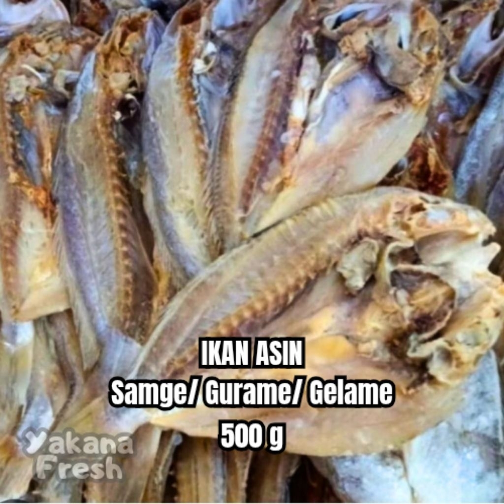 

Ikan Asin Samge Gurame Gelame