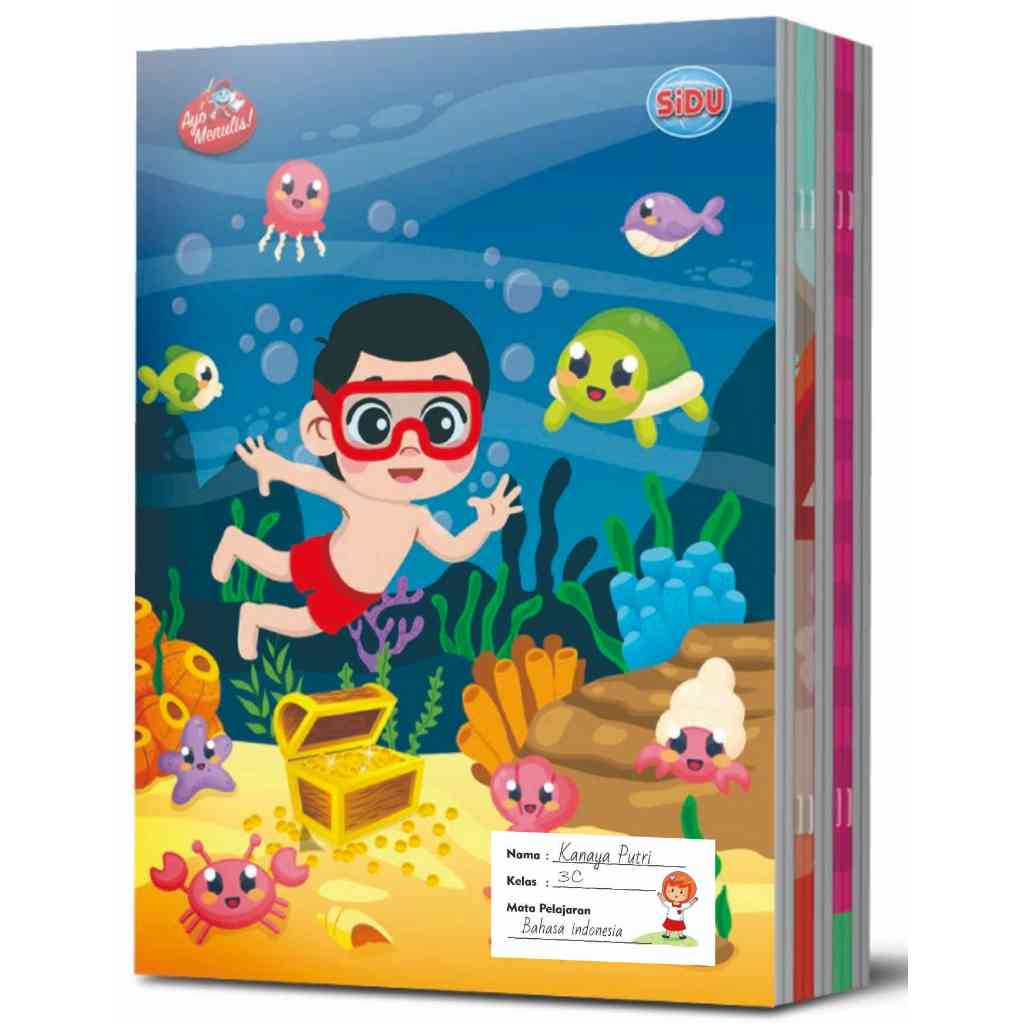 

LABEL STIKER NAMA BUKU PELAJARAN ANAK LAKI-LAKI DAN PEREMPUAN