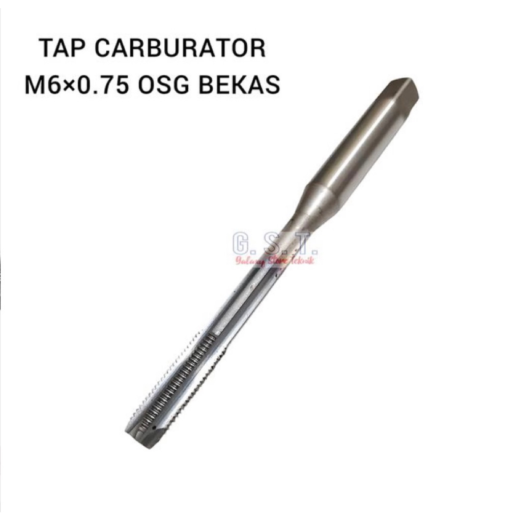 Tap angin karburator M6x0.75 OSG Hand Tap M6x0.75