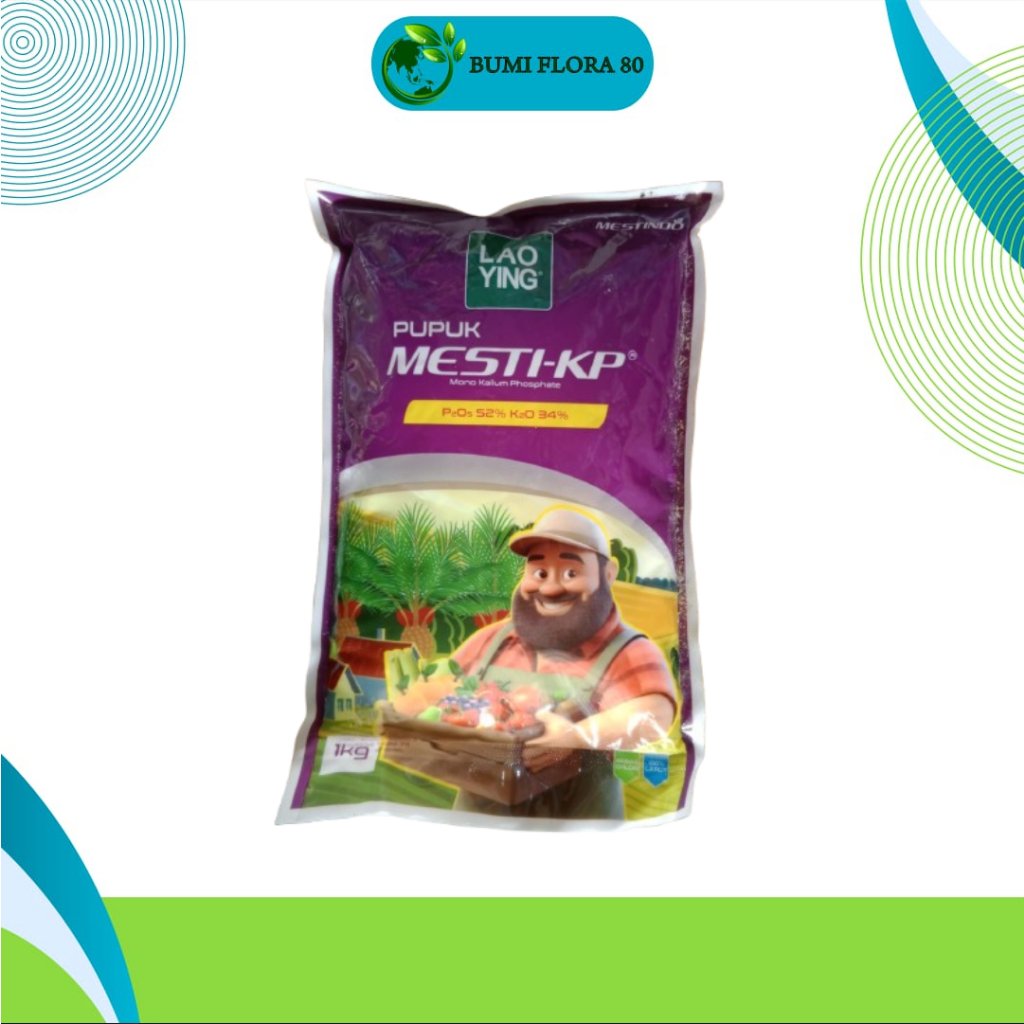 Pupuk Pertanian MESTI-KP LaoYing (MKP)/Pupuk Buah.Kemasan 1KG
