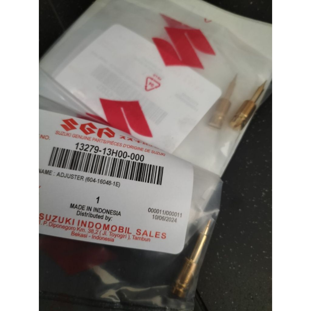 baut setelan angin karburetor Suzuki skywave 125 original SGP